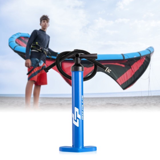 OUTGOO Double Action Manual inflation SUP Hand Pump with Gauge for Home Organization and Everyday Living
