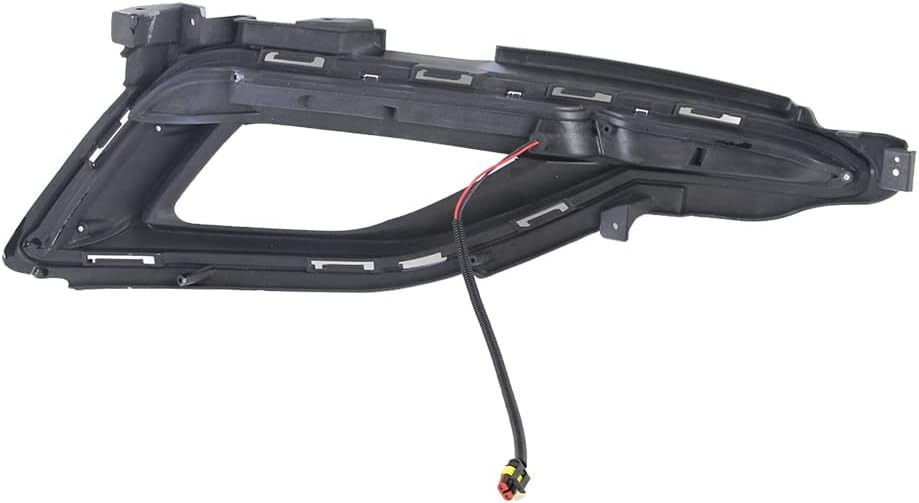 OUTGOO - For 2015-2017 Hyundai Sonata 9th Fog Lamp W/Cover Drl Led Daytime Running Light Left and Right Side 12V