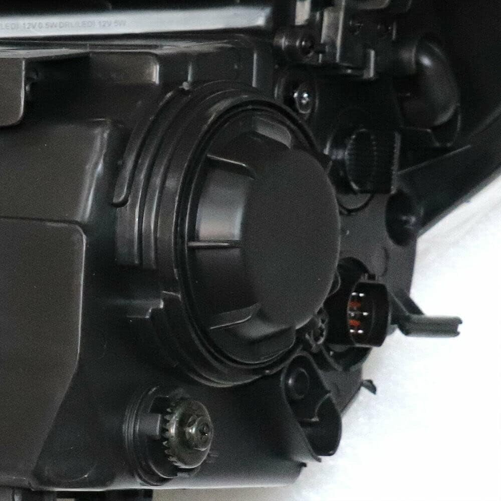 OUTGOO - For 2014 2015 Kia Sorento Ex Sx Halogen Headlight Left Driver Side Headlamp Assembly Replacement Built in LED DRL Factory Style