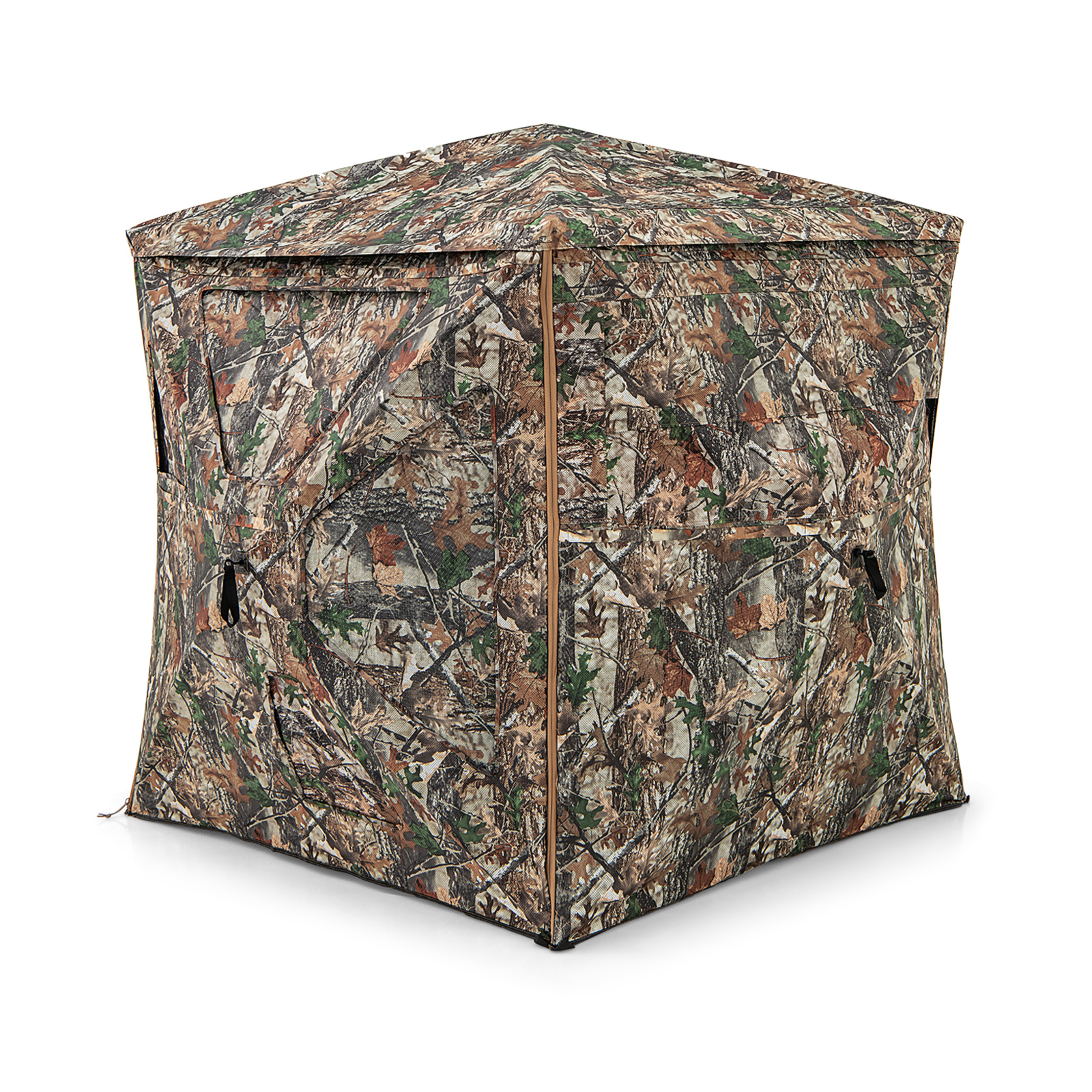 OUTGOO 5-IN-1 Detachable Hunting Blind for 2-3 People with Skylight for Home, Patio, Outdoor and Everyday Use