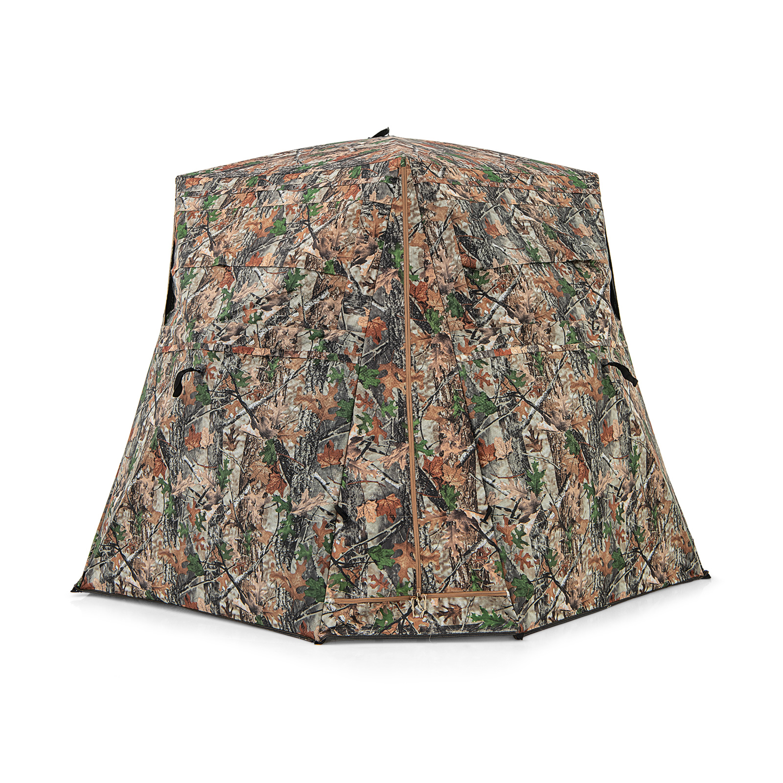 OUTGOO 360° One Way See Through Ground Hunting Blind for Deer and Turkey Hunting