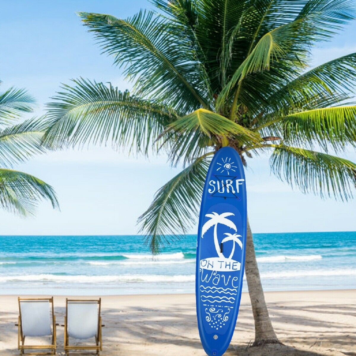 OUTGOO Inflatable and Adjustable Stand Up Paddle Board for Water Sports, Travel and Outdoor Adventures